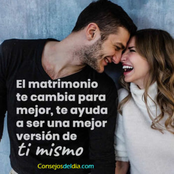 feliz matrimonio