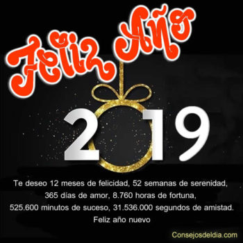 año nuevo 2019