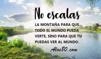 montaña frases