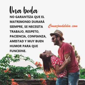 boda feliz