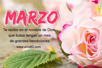 feliz marzo