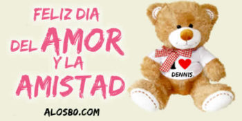 feliz dia del amor y amistad