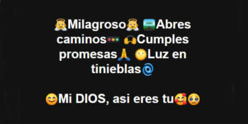 milagros frases