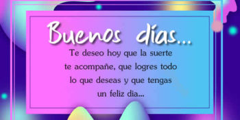 buenos dias frases