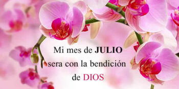 mes de julio