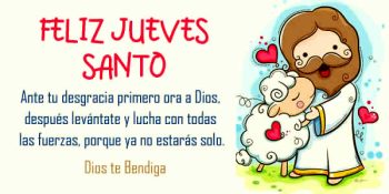 jueves santo frases